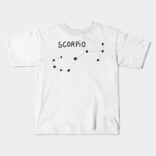 Zodiac Sign - Scorpio Kids T-Shirt